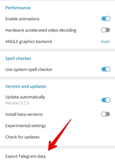 Telegram Pc Export Chat