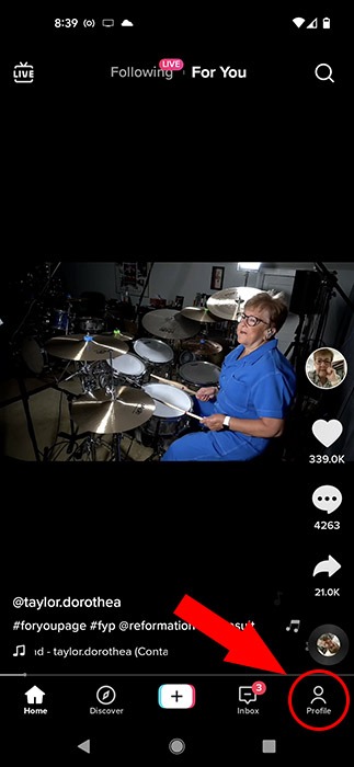 Tiktok Watch History Profile