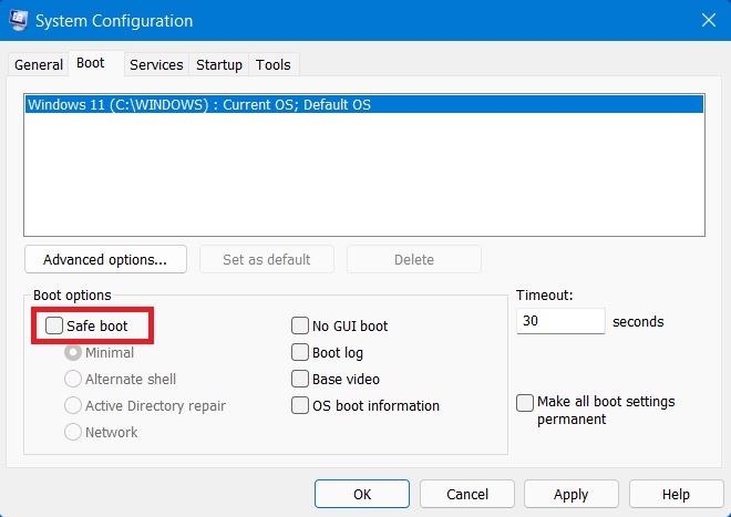 Wdf Violation Safe Mode Uncheck