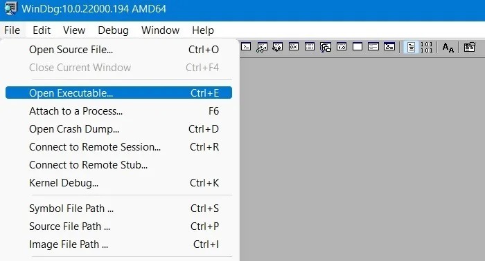 Wdf Violation Windbg Open Executable 1