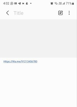 Whatsapp Click To Chat Link