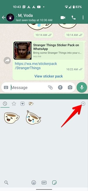 Whatsapp Sticker Add More