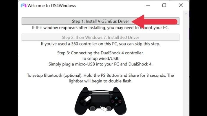 Windows Controller Ds4win1