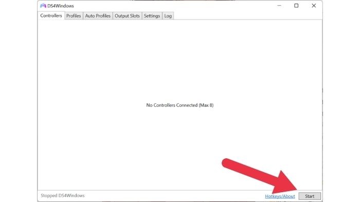 Windows Controller Ds4winstart