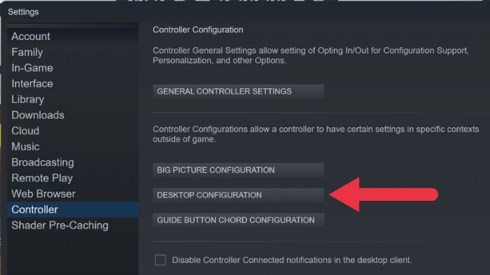 Windows Controllersteamdesktop
