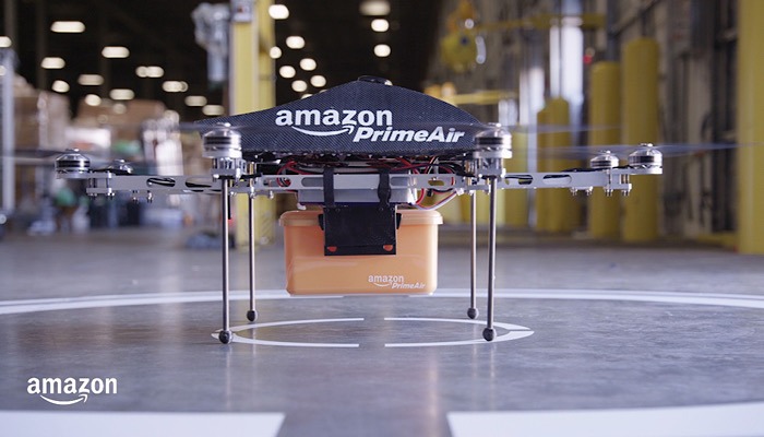 Amazon Prime Air Drone Delivery Four Legs