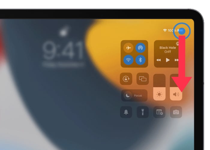 Control Center Ipad 1