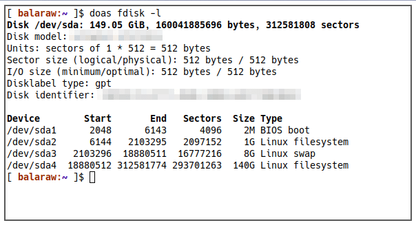 Dd Guide 02 List Fdisk Partitions