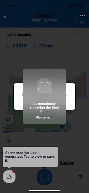 Ecovacs Deebot N8 Pro Empty