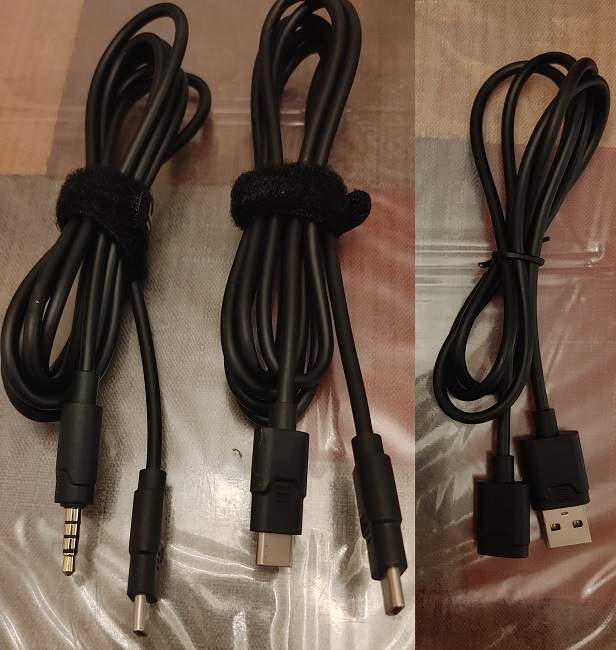 Eksa Star Engine E5000 Pro Gaming Headset Review Cables