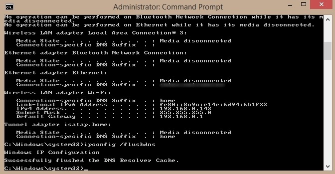 Facebook Images Not Loading Dns Flush