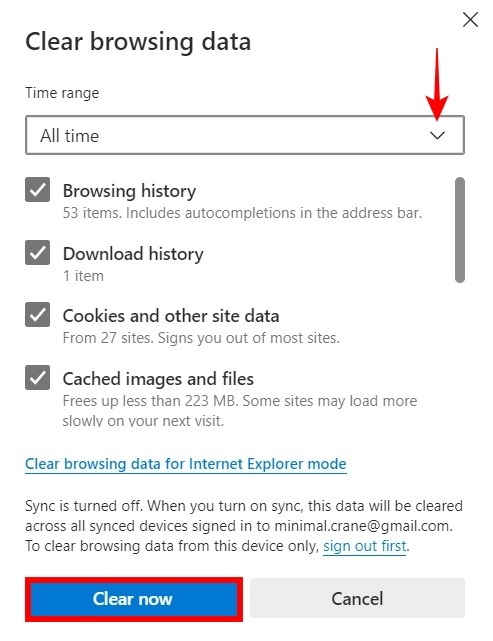 Facebook Images Not Loading Edge Delete Cache