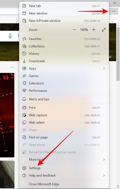 Facebook Images Not Loading Edge Settings