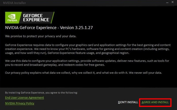 Geforce Experience Guide Software Installer