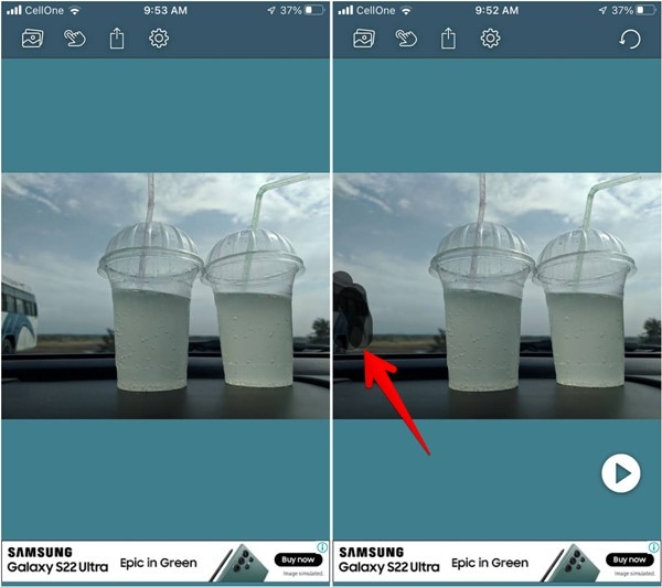 Iphone Select Unwanted Image