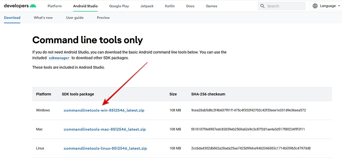 Install Android Sdk Studio Windows Get Sdk