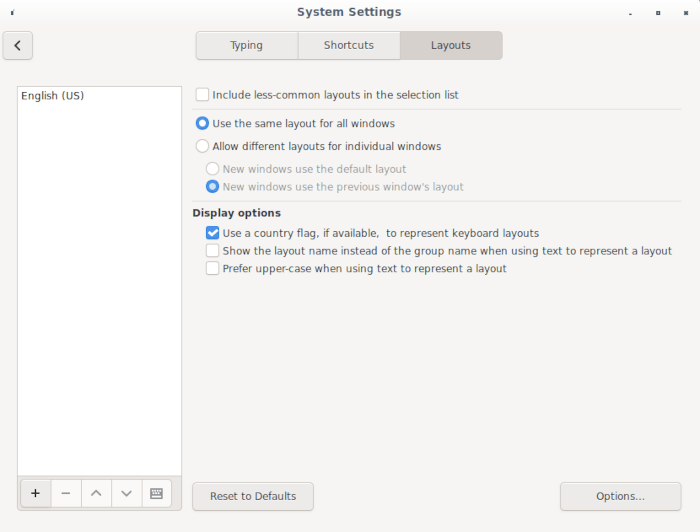Cinnamon Keyboard Layouts Keyboard Layout 09 Cinnamon Language Settings