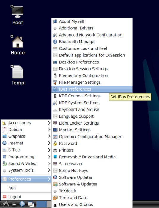 Keyboard Layout 20 Lxde Settings Select