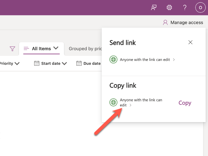 Modify Link Settings