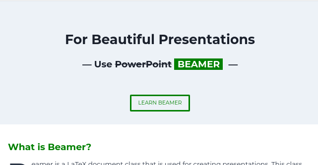 Org Beamer 02 Beamer Website