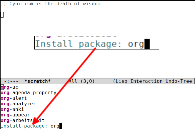 Org Beamer 05 Install Package Emacs