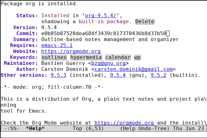 Org Beamer 06 Org Installed In Emacs