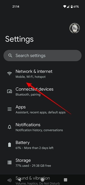 Recover Sms Settings Network View