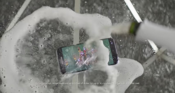 Samsung Galaxy Water Resistant Champagne