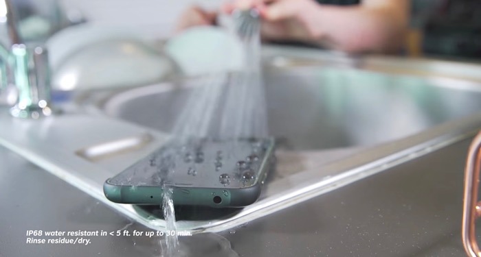 Samsung Galaxy Water Resistant Sink