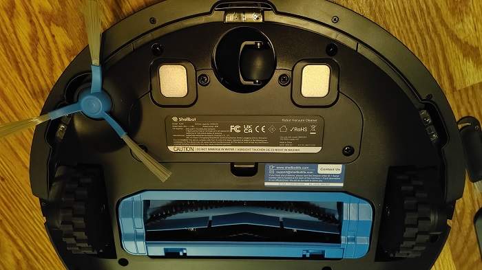 Shellbot Sl60 Robotic Vacuum Cleaner Review Brush