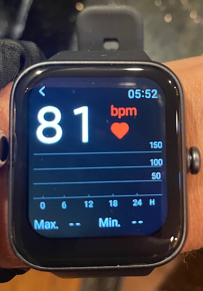 Skg V7 Smartwatch Review Bpm