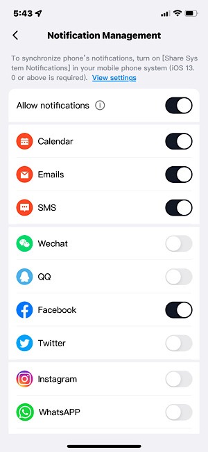 Skg V7 Smartwatch Review Notifications