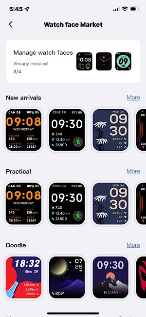 Skg V7 Smartwatch Review Watch Faces