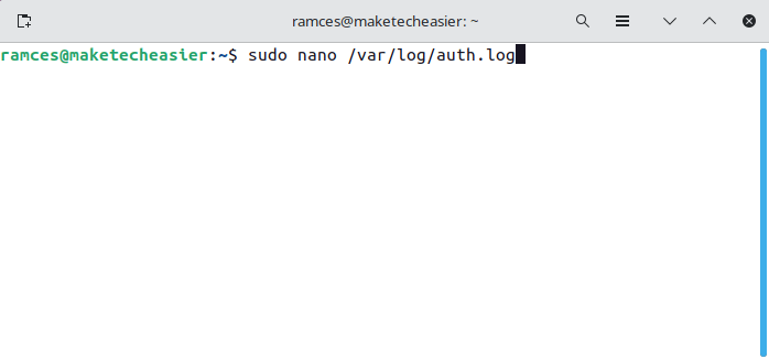 Sudo History 01 Auth Log Command