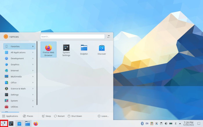 Sudo History 15 Plasma Application Menu