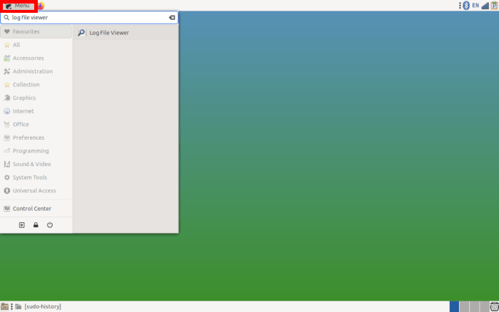 Sudo History 19 Mate Application Menu 1