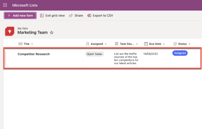 Task Now On Home Screen