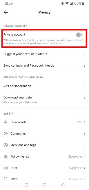 Tiktok Profile Views Private Account