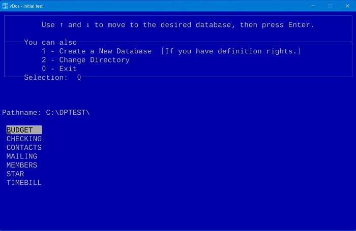 Vdos Initial Screen Windows11