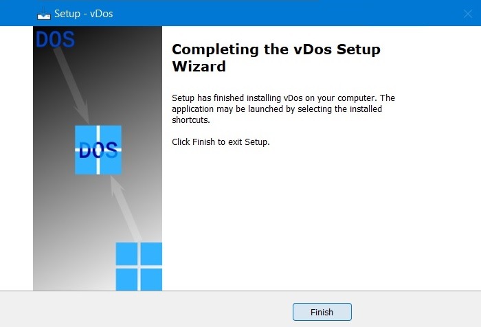 Vdos Setup Windows11 Completed