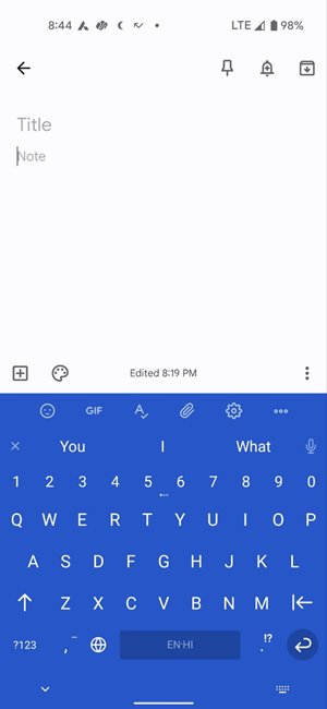 Chrooma Settings Number Row Preview