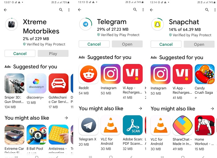 Gplay Something Went Wrong Other Apps Downloading Successfully