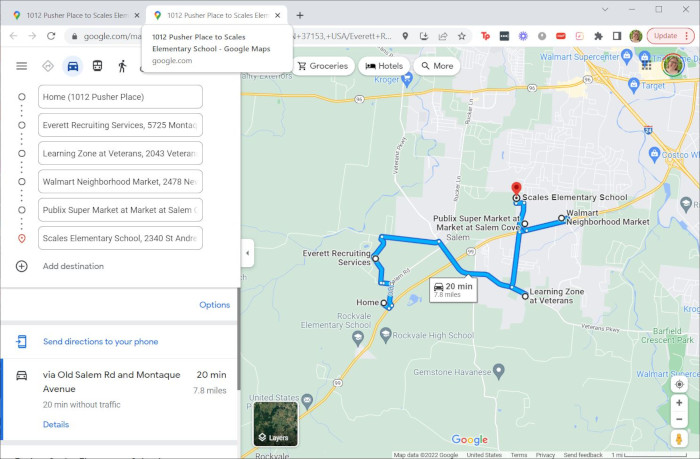 Google Maps Extensions Routora Optimized