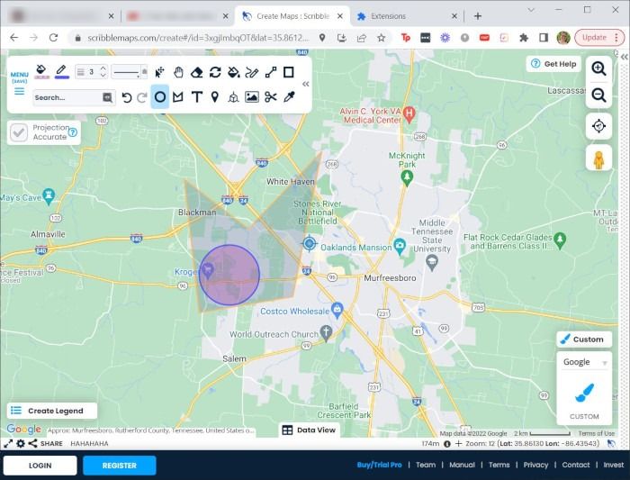 Google Maps Extensions Scribble Maps Customize Own