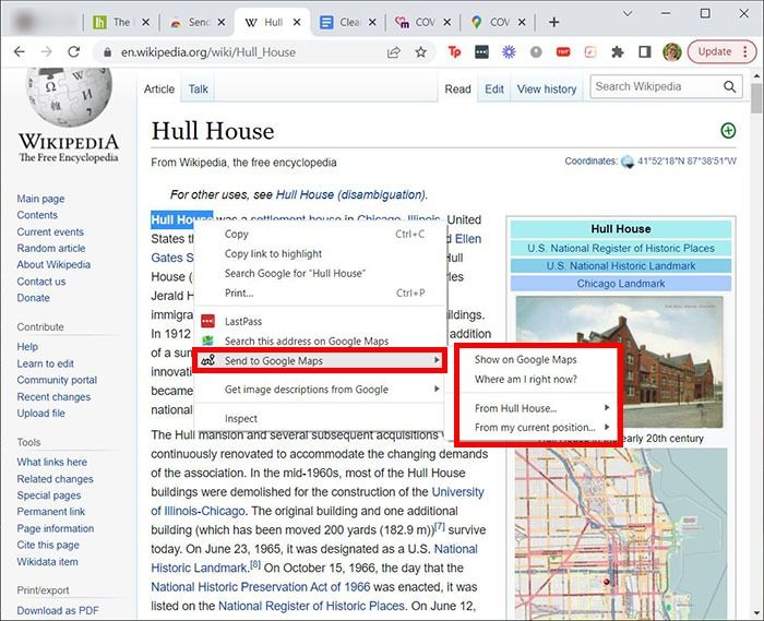 Google Maps Extensions Send To Google Maps Link