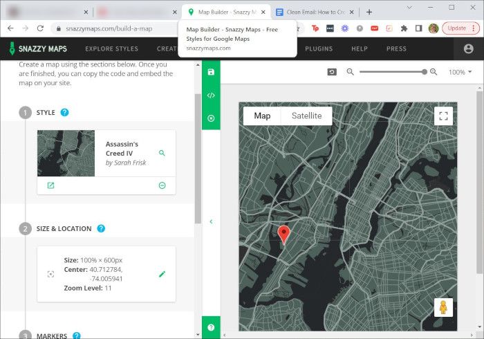 Google Maps Extensions Snazzy Maps Overview