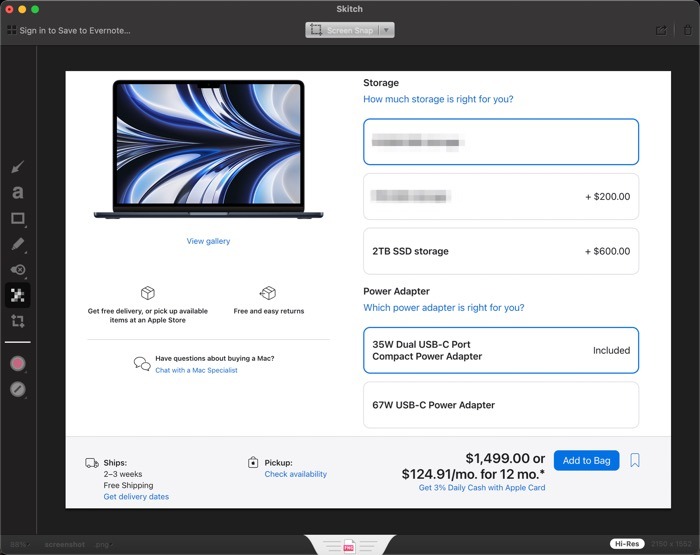 How Blur Images Mac Skitch Drag