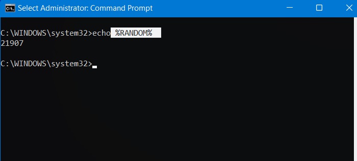 List Environment Variables Randomnumber Windows11
