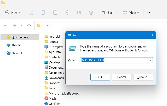 List Environment Variables Userprofiles Windows11