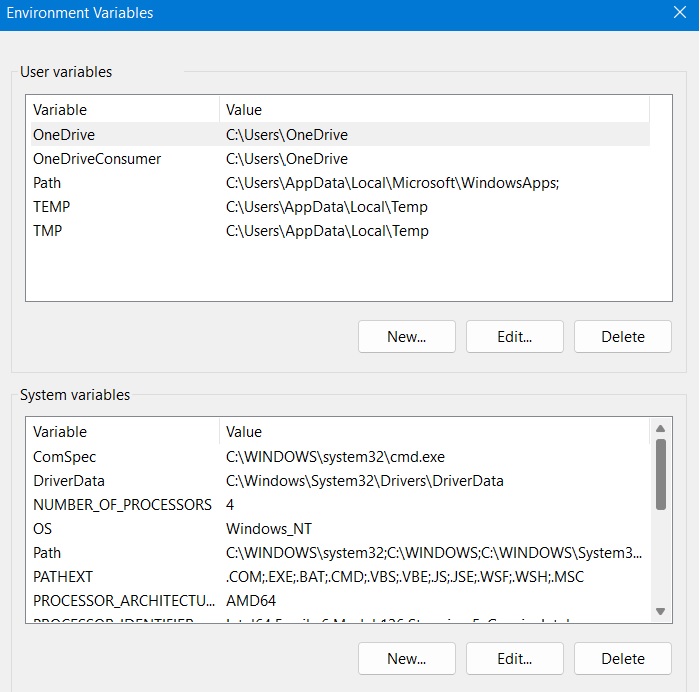 List Environment Variables What Are Environment Variables